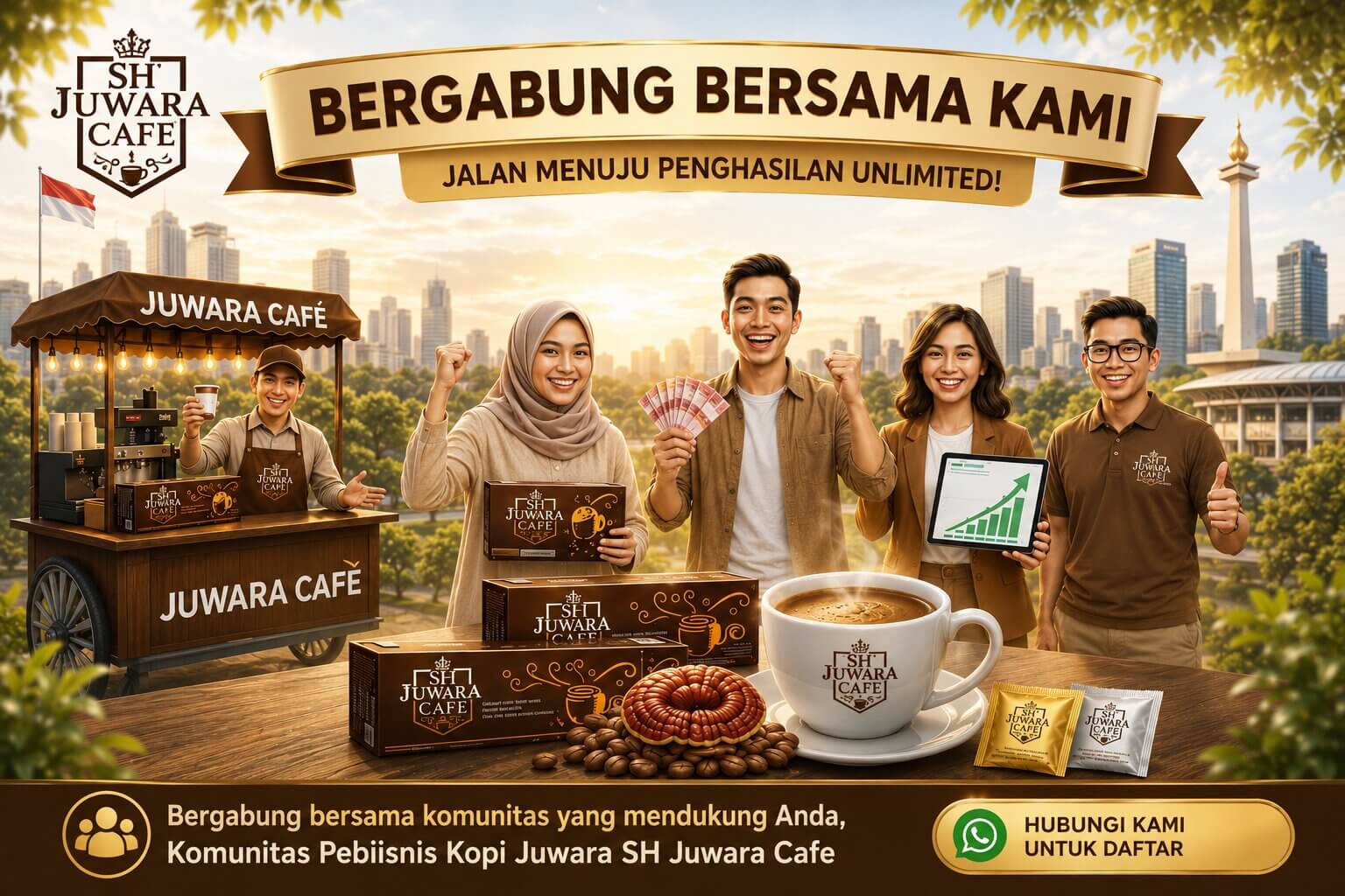 Peluang usaha Kopi Juwara - SH Juwara Cafe