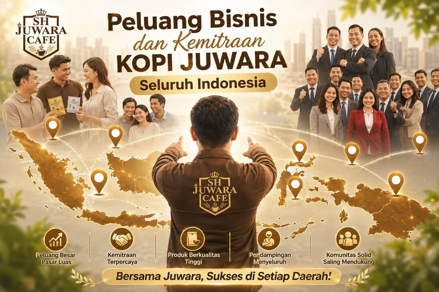 Peluang Kemitraan SH Juwara Cafe - Kopi Juwara 